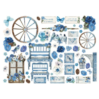 Stamperia Blue Land Die Cuts (DFLDC79)
